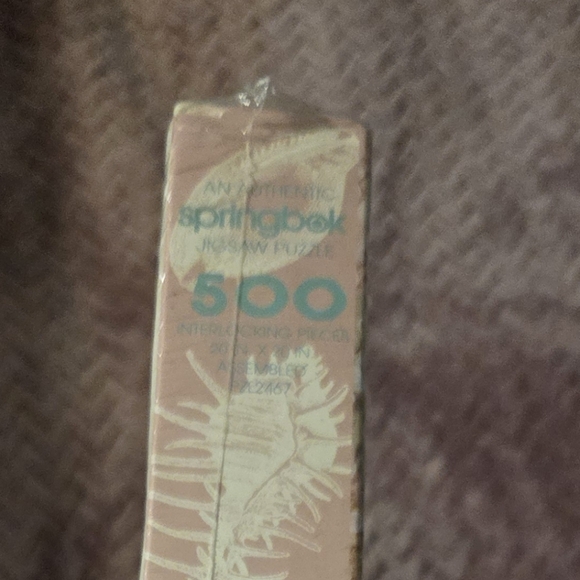 Vintage 500 Piece Puzzle with Children and Seashells - Seaside Treasures - 1993 - Picture 3 of 5